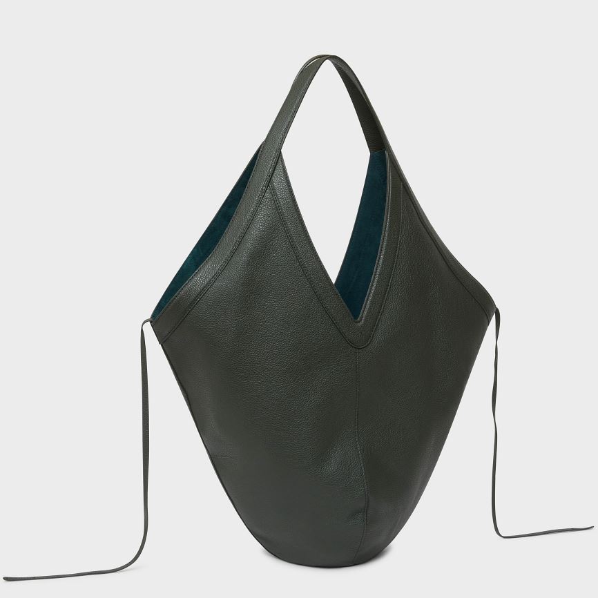 Women's Mansur Gavriel Soft M Hobo Bag Dark Green | AU 4617WE